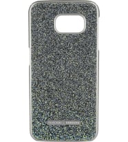Galaxy S6 Edge ile Uyumlu Zirkon Arka Kapak  Aurora Green (Yeşil)