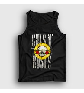 Presmono Unisex Siyah Bullet Guns N' Roses Atlet 56382tt