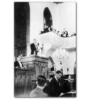 Cakatablo Atatürk TBMM Kürsüsünde MDF Tablo