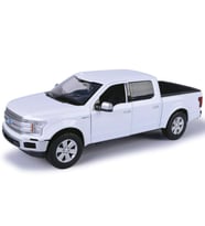 Motormax 2019 Ford F-150 Lariat Crew Cab Beyaz 1:24 Model Araba