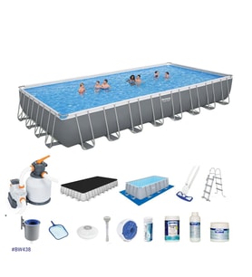 Bestway Prefabrik Havuz Seti 956 cm x 488 x 132 cm Bw 438 56623