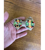 6X9 CM TAŞ VE BONCUK İŞLEME FİYONK AKSESUAR TOKA GİYİM AKSESUARI