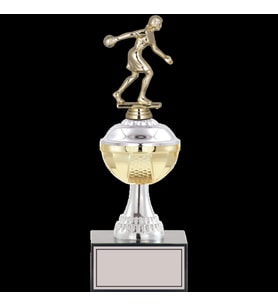 ODAK KUPA - Figürlü Kupalar - Bowling Kadın Figürlü Kupalar FG-045 C - 30 cm