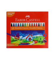 Faber Castell Silinebilir Mum Boya 15 Renk