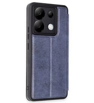 ERTAN Redmi Note 13 Pro 5G Kılıf Flip Cover - Lacivert