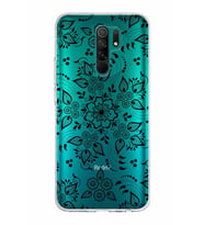 Xiaomi Redmi 9 Uyumlu Kapak Nostalji Desen Tasarımlı Şeffaf Silikon Kılıf