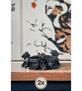 Siyah Küllük ve Kül Tablası, 2'li Paket, Modern ve Şık Tasarım