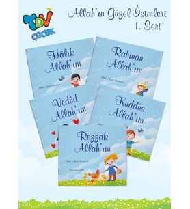 Allahın Güzel İsimleri 1 Seri 5 Kitap Takım
