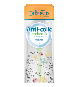 Dr.Browns Geniş Ağız PP Antikolik Options Biberon  270ml Kız