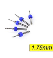 PCB Mikro Karbür CNC Matkap Ucu 10lu Set 1,75mm Tungsten 18 Shank