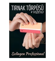 4 Yüzeyli Tırnak Törpüsü Parlatma Blok Sünger Solingen Professional 716803