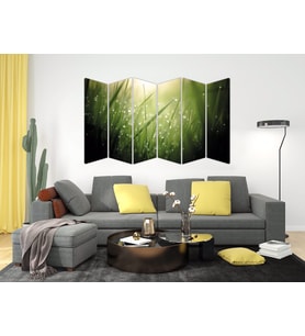 SU DAMLASI ÇİMEN YEŞİL MDF TABLO-0715 MODEL-B