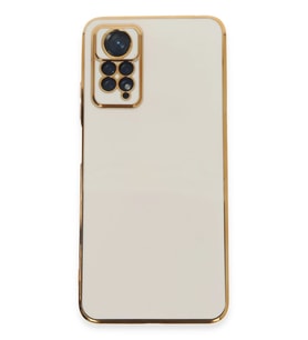Pilelistore   Xiaomi Redmi Note 12 Pro 4G Kılıf Volet Silikon - Beyaz