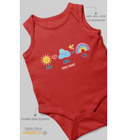 Dad mom me sweet family Sıfır Kollu Bebek Zıbını %100 Pamuk