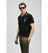 Lufian BRADY Siyah Erkek T-Shirt 111040245