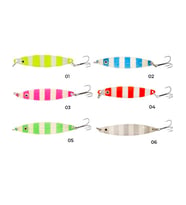 6150 KAŞIK ZEBRA GLOW 9 CM 28 GR COLOR  01