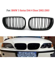 Bmw 3 Serisi E46 Ön Panjur Böbrek M3 Model Çift Tırnak