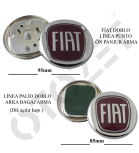 Linea Doblo Ön ve Arka Bagaj Arma Takımı 95mm/85mm