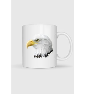 Bald Eagle, American Eagle Head Tasarımlı Kupa Bardak