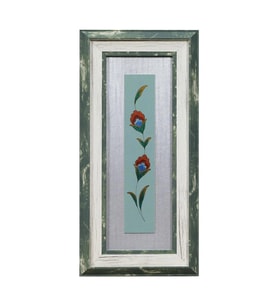 e38 EL İŞÇİLİĞİ SULUBOYA TABLO 16x32  cm - 6214