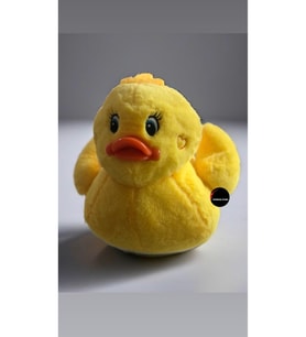 Sevimli Luka Civciv Peluş Oyuncak Hediyelik Uyku Arkadaşı 20 Cm (Çok Renkli)