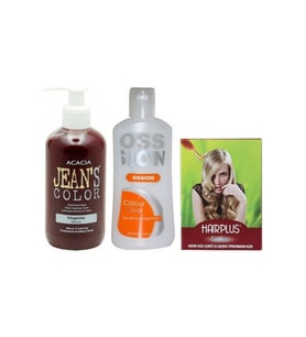 Saç Boyası Magenta 250ml Ve Boya Temizleyici Ve Saç Açıcı
