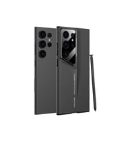 Samsung Galaxy S23 Ultra Uyumlu Kılıf Ultra İnce Kamera Korumalı Sert Rubber Zore Procase Kapak (Siyah)