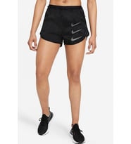 Nike Tempo Luxe Run Division 2 si 1 Arada Kadın Spor Siyah Şort