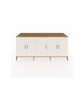 Kronos Konsol 3 Raflı 5 Kapaklı 220x59x99 Çam-Aytaşı/Aytaşı