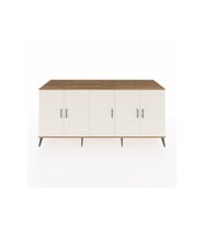 Kronos Konsol 3 Raflı 5 Kapaklı 220x59x99 Çam-Aytaşı/Aytaşı