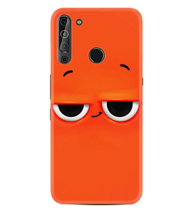 Casper Via X20 Kılıf Resimli Desenli Silikon Platinium Series Orange 1830