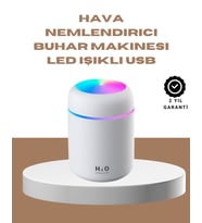 Usb Girişli Taşınabilir Mini Nemlendirici 300Ml Su Hazneli - Lisinya