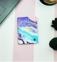 Hayallerinin Peşinden Git Tasarımlı Sert Kapaklı Mini Defter
