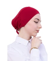 Pratik Bone Pamuklu Tesettür İç Bone, Başörtüsü İçin Hazır Viskon Şapka, Namaz Günlük Kullanım İçin