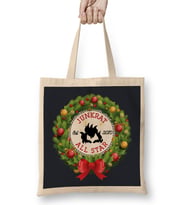 Christmas All Star Overwatch Junkrat Wreath Bez Çanta Uzun Saplı