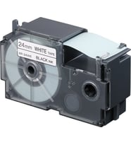  XR-24WE1 (We/bk) Etiket Yazıcısı Kartuşu Beyaz Renk Üstüne Siyah Baskı