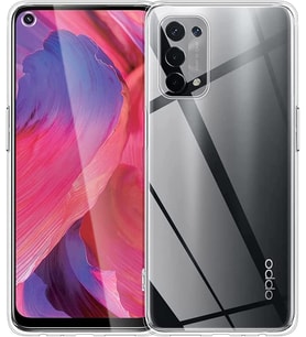Oppo Realme 8i Kılıf Şeffaf 360 Ön Arka Korumalı Silikon