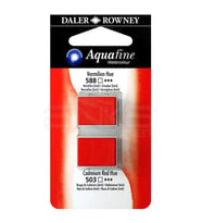 Daler Rowney Aquafine Sulu Boya Tablet 2li Vermilion-Cad. Red