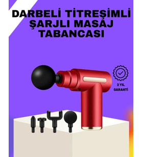 Şarjlı Masaj Tabancası Spor Sonrası Kas Rahatlatma İçin