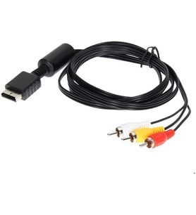 Ps2 Av Lcd Tv Oyun Konsolu 3 RCA Scart Lale Bağlantı Kablosu 4620
