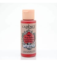 Cadence Style Matt Fabric Kumaş Boyası F-637 Crimson 