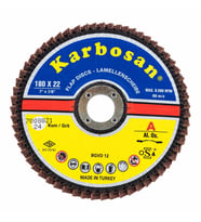 KARBOSAN 180mm Nk Flap Disk 24 Kum