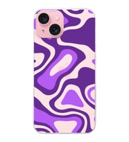 PrintiFy Apple iPhone 15 Plus Uyumlu Renkli Desen Tasarımlı Slim Fit Şeffaf Silikon Kılıf