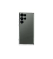 Samsung Galaxy S23 Ultra Kılıf Razer Lensli Silikon - Yeşil