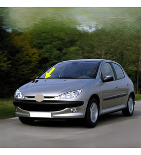 Peugeot 206 HB 1998-2010 Silecek Kolu Ön Cam Sağ Yolcu Taraf
