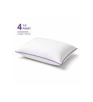 Cloud Support Biyeli Yastık 4'li Paket 50x70 cm 1200 gr Boncuk Silikon Elya