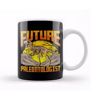 Funny Future Paleontologist Dinosaur Fossil Hunter Kupa Bardak Porselen
