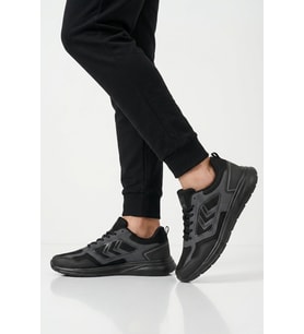 Hummel Siyah Fileli Hafif Esnek Unisex Spor Ayakkabı 900895 Hml Rush II