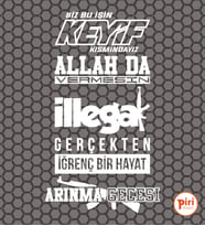Araç Arka Cam Sticker Araba Arkası Paket Etiket Keyif Tasarım