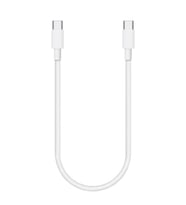 ScHitec 6A 100W Type-C to Type-C 25cm Süper Hızlı Data ve Şarj Kablosu Beyaz